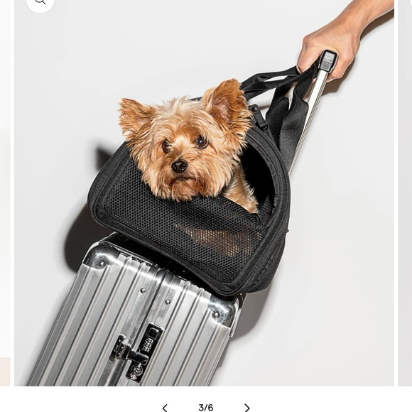 Black Mesh Travel Bag - Picture 6 of 7